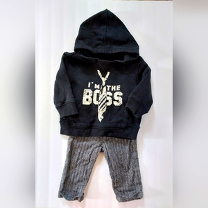 David Rose "I'm The Boss" Costume Schitt's Creek size 6-9 months Halloween‎